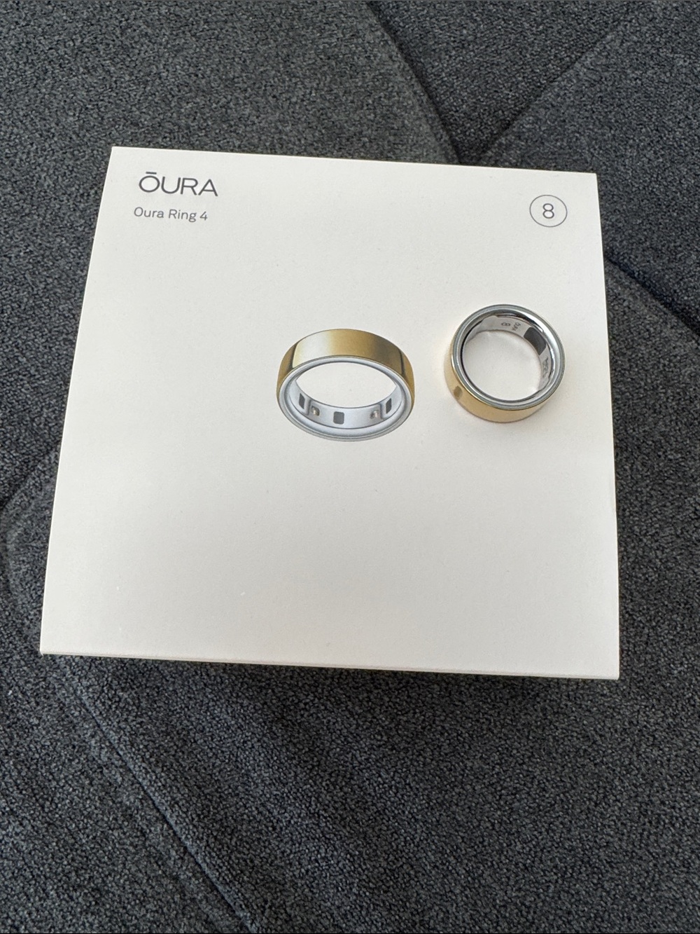 Oura Ring 4 Gold (Like New)